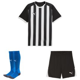Puma teamLIGA26 Trikotsatz Herren Damen 3-teilig Trikot Striped Shorts Fussballsocken