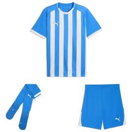 Puma teamLIGA26 Trikotsatz Kinder 3-teilig Trikot Striped Shorts Sockenstutzen
