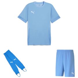 Puma Trikotsatz Herren Damen 3-teilig Fussballshort Torwart Stegstutzen Core Stirrup