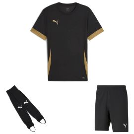 Puma Trikotsatz Kinder 3-teilig Fussballshort Torwart Stegstutzen Core Stirrup