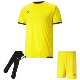 Puma Trikotsatz Team Liga Herren Damen 3-teilig Fussball Trikot Fussballshort Sockenstutzen