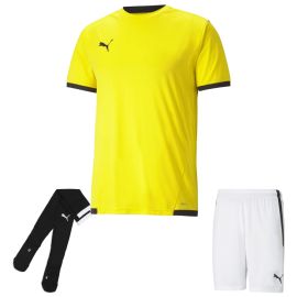 Puma Trikotsatz Team Liga Herren Damen 3-teilig Fussball Trikot Fussballshort Sockenstutzen