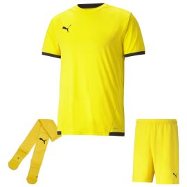 Puma Trikotsatz Team Liga Herren Damen 3-teilig Fussball Trikot Fussballshort Sockenstutzen