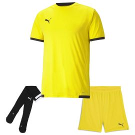 Puma Trikotsatz Team Liga Herren Damen 3-teilig Fussball Trikot Short Sockenstutzen