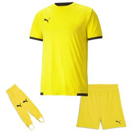 Puma Trikotsatz Team Liga Herren Damen 3-teilig Fussball Trikot Short Torwart Stegstutzen Core Stirrup