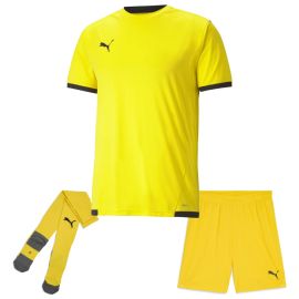 Puma Trikotsatz Team Liga Herren Damen 3-teilig Fussball Trikot Shorts Core Sockenstutzen