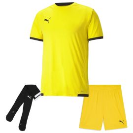 Puma Trikotsatz Team Liga Herren Damen 3-teilig Fussball Trikot Shorts Sockenstutzen