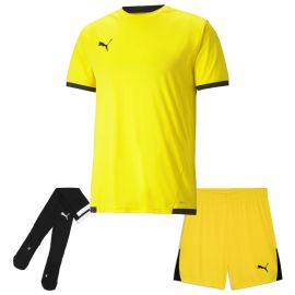 Puma Trikotsatz Team Liga Herren Damen 3-teilig Fussball Trikot Shorts Sockenstutzen