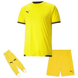 Puma Trikotsatz Team Liga Herren Damen 3-teilig Fussball Trikot Shorts Torwart Stegstutzen Core Stirrup