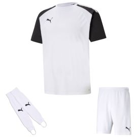Puma Trikotsatz Team Pacer Herren Damen 3-teilig Fussball Trikot Fussballshort Torwart Stegstutzen Core Stirrup