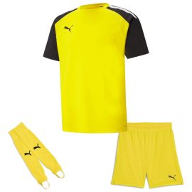 Puma Trikotsatz Team Pacer Herren Damen 3-teilig Fussball Trikot Short Torwart Stegstutzen Core Stirrup