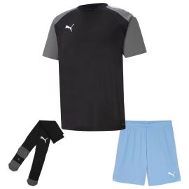 Puma Trikotsatz Team Pacer Kinder 3-teilig Fussball Trikot Shorts Core Sockenstutzen
