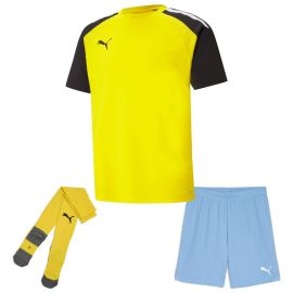 Puma Trikotsatz Team Pacer Kinder 3-teilig Fussball Trikot Shorts Core Sockenstutzen