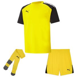 Puma Trikotsatz Team Pacer Kinder 3-teilig Fussball Trikot Shorts Core Sockenstutzen