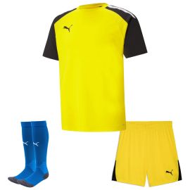 Puma Trikotsatz Team Pacer Kinder 3-teilig Fussball Trikot Shorts Fussballsocken