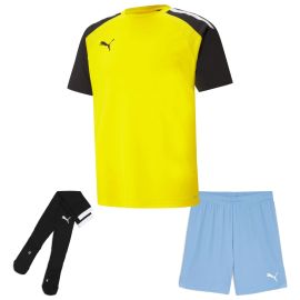 Puma Trikotsatz Team Pacer Kinder 3-teilig Fussball Trikot Shorts Sockenstutzen