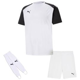 Puma Trikotsatz Team Pacer Herren Damen 3-teilig Fussball Trikot Shorts Torwart Stegstutzen Core Stirrup