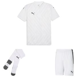 Puma Trikotsatz teamGLORY Herren Damen 3-teilig Fussball Trikot Fussballshort Core Sockenstutzen