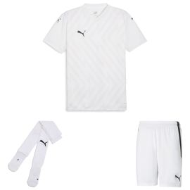 Puma Trikotsatz teamGLORY Herren Damen 3-teilig Fussball Trikot Fussballshort Sockenstutzen