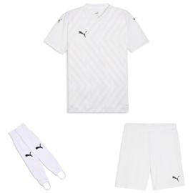 Puma Trikotsatz teamGLORY Herren Damen 3-teilig Fussball Trikot Shorts Torwart Stegstutzen Core Stirrup