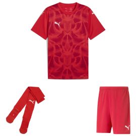 Puma Trikotsatz teamULTIMATE Kinder 3-teilig Fussball Trikot Fussballshort Sockenstutzen