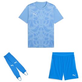 Puma Trikotsatz teamULTIMATE Herren Damen 3-teilig Fussball Trikot Short Torwart Stegstutzen Core Stirrup