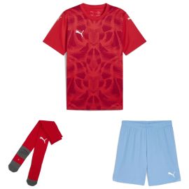 Puma Trikotsatz teamULTIMATE Kinder 3-teilig Fussball Trikot Shorts Core Sockenstutzen