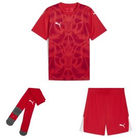 Puma Trikotsatz teamULTIMATE Kinder 3-teilig Fussball Trikot Shorts Core Sockenstutzen