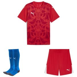 Puma Trikotsatz teamULTIMATE Kinder 3-teilig Fussball Trikot Shorts Fussballsocken