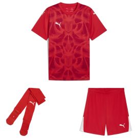 Puma Trikotsatz teamULTIMATE Kinder 3-teilig Fussball Trikot Shorts Sockenstutzen