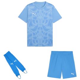 Puma Trikotsatz teamULTIMATE Herren Damen 3-teilig Fussball Trikot Shorts Torwart Stegstutzen Core Stirrup