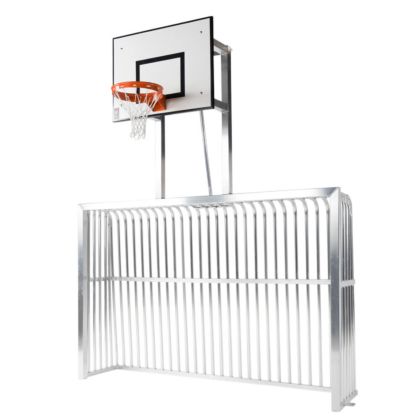 Haspo Bolzplatztor mit Basketballaufsatz