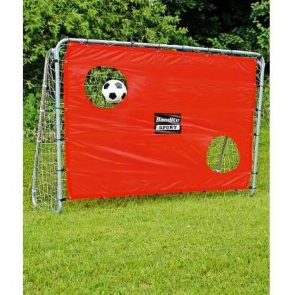 Fußballtor mit Torwand