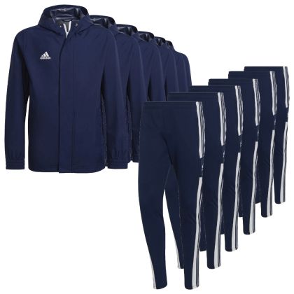 adidas Entrada 22 Fussball Jacken Satz