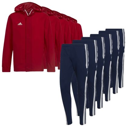 adidas Entrada 22 Fussball Jacken Satz