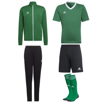 adidas Entrada 22 Fussball Jacken Set