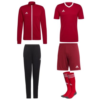 adidas Entrada 22 Fussball Jacken Set