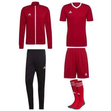 adidas Entrada 22 Fussball Jacken Set