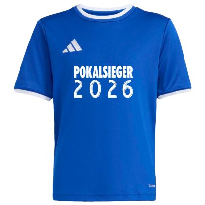 adidas Entrada 26 Pokalsiegershirt Schriftzug