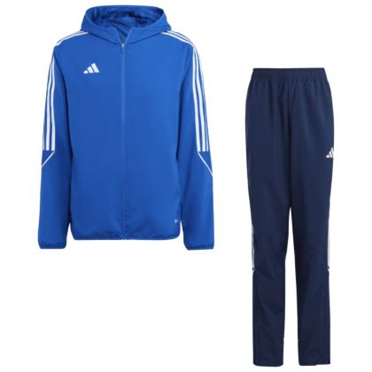 Adidas anzug blau weiß outlet