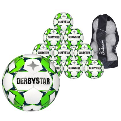 Derbystar 10er Ballpaket inkl. Ballsack Brillant TT 22