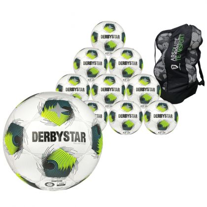 Derbystar 10er Ballpaket inkl. Ballsack Brillant TT DB v24