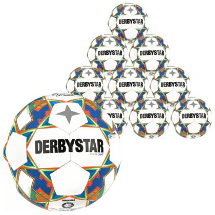 Derbystar 10er Jugend Ballpaket Atoms Light AG v23