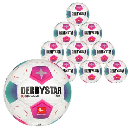 Derbystar 10er Jugend Ballpaket Bundesliga 2023/2024 Club S Light