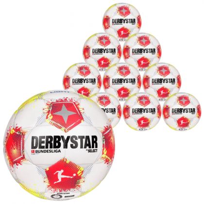 Derbystar 10er Jugend Ballpaket Bundesliga Club Light v25