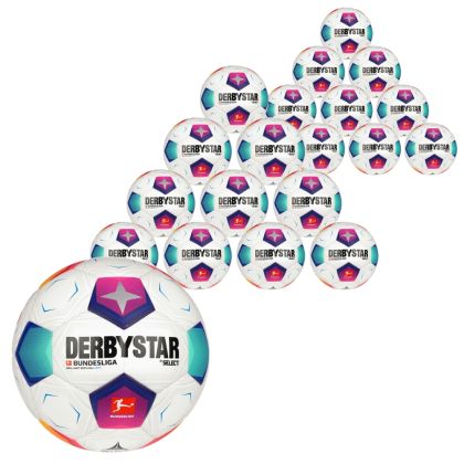 Derbystar 20er Jugend Ballpaket Bundesliga 2023/2024 Brillant Replica Light