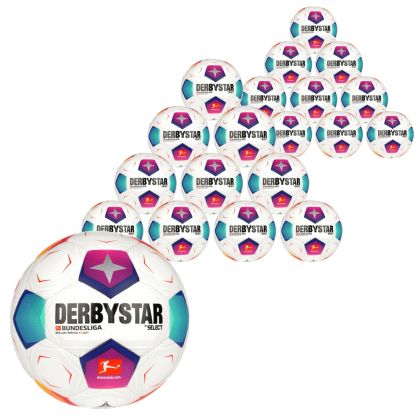 Derbystar 20er Jugend Ballpaket Bundesliga 2023/2024 Brillant Replica S Light