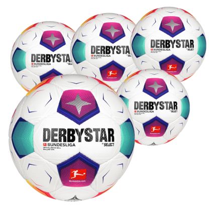 Derbystar 5er Bundesligaball Ballpaket Bundesliga 2023/2024 Brillant APS