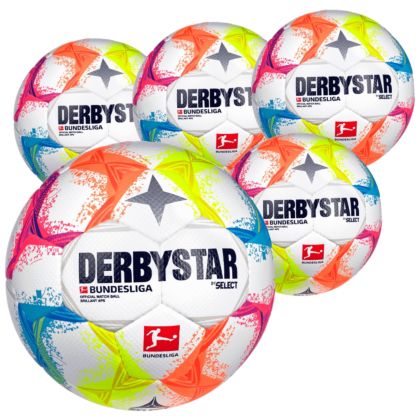 Derbystar 5er Bundesligaball Ballpaket Bundesliga Brillant APS 22/23