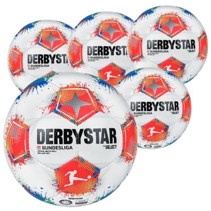 Derbystar 5er Bundesligaball Ballpaket Bundesliga Brillant APS v25